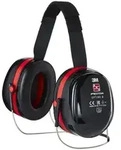 PELTORTM OptimeTM III Kapselgeh&ouml;rsch&uuml;tzer, 35 dB, schwarz/rot, Nackenb&uuml;gel,