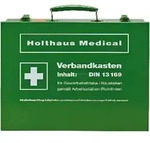 Verbandkasten Nr. 63169, DIN 13169-E, gr&uuml;n - gr&uuml;n