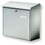 Edelstahl-Briefkasten Comfort 3913