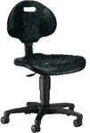 Arbeitsstuhl TEC 20 PU-Schaum schwarz - schwarz