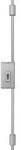 WET-Stangenschloss, mit Stangenset 135/135 cm, TSS550, Metall silber - silber