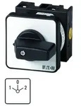 Lastschalter 3p 4kW Umschalt 20A IP65 geeignet f&uuml;r Frontbefestigung Knebel