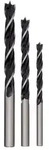 Holzbohrer-Set 6,0; 8,0; 10,0 mm, 3-tlg.