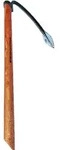 Bio-Sauzahn, mit Stiel 135cm