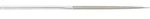 Diamant-Nadelfeile dreikant 140mm D91 (fein) f&uuml;r harte Werkstoffe
