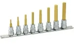 Steckschl&uuml;sseleinsatz Satz 8801/8H ∙ 3/8 Zoll (10 mm) Vierkant hohl ∙ Innen