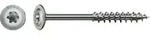 Tellerkopf-Holzbauschraube ER A2 blk TG T-STAR plus T 40, 8x180mm