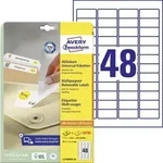 Zweckform L4736REV-25 Universal-Etiketten, abl&ouml;sbar, A4, 45,7 x 21,2 mm, 30