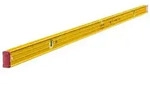 Wasserwaage Type 96-2, 183cm - gelb