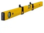 Leichtmetall-Wasserwaage mit Magnet Type 70 MAS, 80cm - gelb