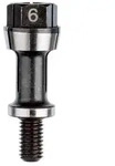 Spannzange mit Spannmutter, 6 mm, f&uuml;r Bosch-Geradschleifer, passend zu GGS 16