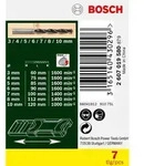 Mini-X-Line-Holzbohrer-Set, 7-teilig