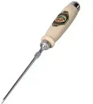 Stechbeitel mit Wei&szlig;buchenheft, handgeschmiedet 2 mm