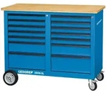 1506 XL 2511 Rollwerkbank 1,25 m breit mit 2x 7 Schubladen
