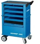 1580 Werkzeugwagen mit 4 Schubladen - blau