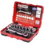 1/4" + 11mm Durchgangs-Steckschl&uuml;ssel- und Bit-Satz, 31-teilig