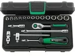 1/4" (6,3mm) Steckschl&uuml;sselsatz Nr.40/13/6QR KN 19-teilig