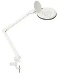 LED Lupenleuchte 721X-MKIII, Lupen-&Oslash; 125 mm, 8 Dioptrien, grau