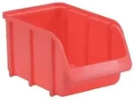 Sichtlagerbox aus PP, rot, Gr&ouml;&szlig;e 3/L, 318 x 146 x 127 mm