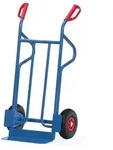 Sackkarre B1215V, Vollgummireifen, Tragkraft 350kg - blau