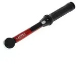 Drehmomentschl&uuml;ssel f&uuml;r Links- und Rechtsgewinde, 1/4", 5-25 Nm, Stahlrohr - rot