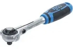 Umschaltknarre mit Kugelkopf Abtrieb Au&szlig;envierkant 6,3mm (1/4")
