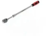 Teleskopknarre, Umschaltbar, Druckknopf, 1/2", 2K-Griff - rot