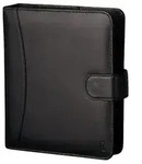 Chronoplan Timer Compact 50172 22x24cm Vollrindleder schwarz - schwarz