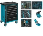 Werkstattwagen Assistent 179N ∙ Sortiment 179N-7/220 ∙ 220-teilig ∙ Schubladen,