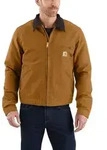 Herren Jacke, gef&uuml;ttert DUCK DETROIT JACKET, braun, Gr&ouml;&szlig;e XL - braun - XL