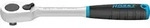 HiPer Feinzahn-Umschaltknarre 8816HP ∙ 3/8 Zoll (10 mm) Vierkant massiv ∙ L&auml;nge: