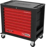 PERFORMANCEplus P20 SCHWARZ/ROT Werkstattwagen mit 8 Schubladen