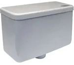Sp&uuml;lkasten Jomorit 6 - 9 l, mit Sp&uuml;l-/Stopptaste, wei&szlig;