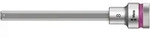 8740 C HF Zyklop Bitnuss mit 1/2"-Antrieb mit Haltefunktion, 8 x 140mm - pink