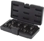 1/2" Kraft-Bit-Stecknuss-Satz Vielzahn, 9-teilig