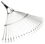 combisystem-F&auml;cherbesen, 50 cm breit - silber