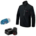 Beheizbare Jacke GHJ 12+18V XA L, 1 x Akku GBA 12V 2.0Ah, Ladeger&auml;t - Schwarz