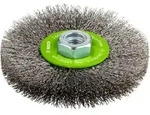 PRO Stainless Steel clean Scheibenb&uuml;rste, 115 x 0,3 mm, Gewinde