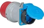 CEE Adapter CEE400V/16A auf Schutzkontaktsteckdose 230V/16A