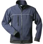 Softshelljacke GAMMA, marine-blau, Gr&ouml;&szlig;e L - marineblau/schwarz - L