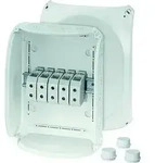 Klemmenkasten 35mm2 5f Kst 225x295x122mm AP 12einf IP66 halogenfrei