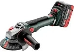Akku-Winkelschleifer WVB 18 LT BL 11-125 Quick (613057660), metaBOX 165 L, 18V