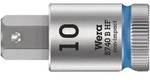 8740 B HF Zyklop Bitnuss 3/8", Haltefunktion f&uuml;r Innensechskant, 10 x 38,5mm - blau