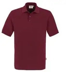 Poloshirt Classic 810, weinrot, Gr&ouml;&szlig;e S - weinrot - S