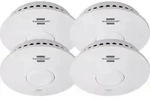 Vernetzbares Rauchmelder RM L 3101 4er Set