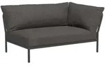 LEVEL2 Outdoor Sofa Lounge-Modul 2 Dunkelgrau Dunkelgrau Rechts