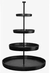 Grande 4-Stufige Etagere black iron