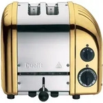 Classic Toaster Premium 2-Schlitze Brass/Gold