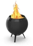 MOON 45 Feuerschale &Oslash; 45 cm All Black / niedrig