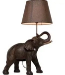 Tischleuchte Elefant Safari H 74cm